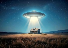 Listing image for Large A3 UFO Poster (Brand New)