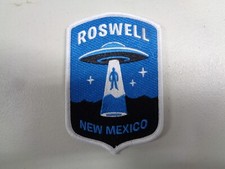 Listing image for Roswell New Mexico UFO Iron On Patch RARE PARANORMAL UFO
