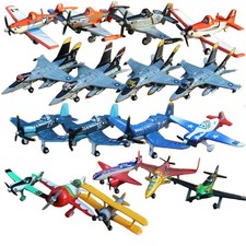Listing image for Disney Pixar Planes Dusty #7 Captain #00 Zed Rescue Helicopter Model Toy Gift