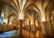 Listing image for Gothic Architecture Poster Wall Art - Majestic Vaulted Ceilings