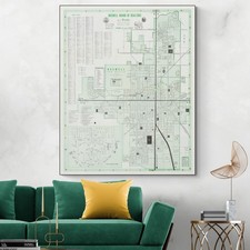 Listing image for Roswell New Mexico Map – Mid-20th Century City Known for 1947 UFO Incident
