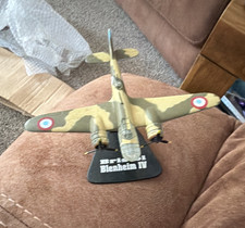 Listing image for Bristol Blenheim IV Military Aircraft Model on Display Stand - Military Theme