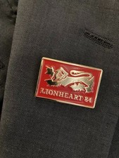 Listing image for Operation Lionheart 1984 Pin Badge British Military Cold War Memorabilia