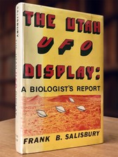 Listing image for The Utah UFO Display: A Biologist's Report, Frank Salisbury; First Edition, 1974