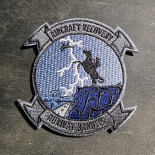 Listing image for Unofficial Aircraft Recovery Runway Bandit Patch, Glow in the Dark