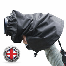 Listing image for Waterproof Camera Lens Rain Cover Made In The UK. Canon,Nikon,Sony DSLR Models